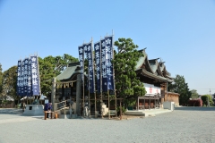 国恩祭　前日準備