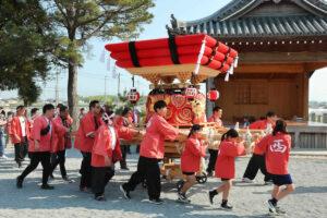 令和7年年4月国恩祭 子ども屋台太鼓