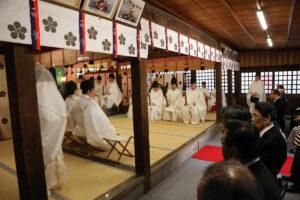 令和7年年4月国恩祭 神事